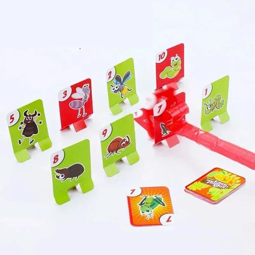 Jeu de carte pour enfants avec masque de grenouille