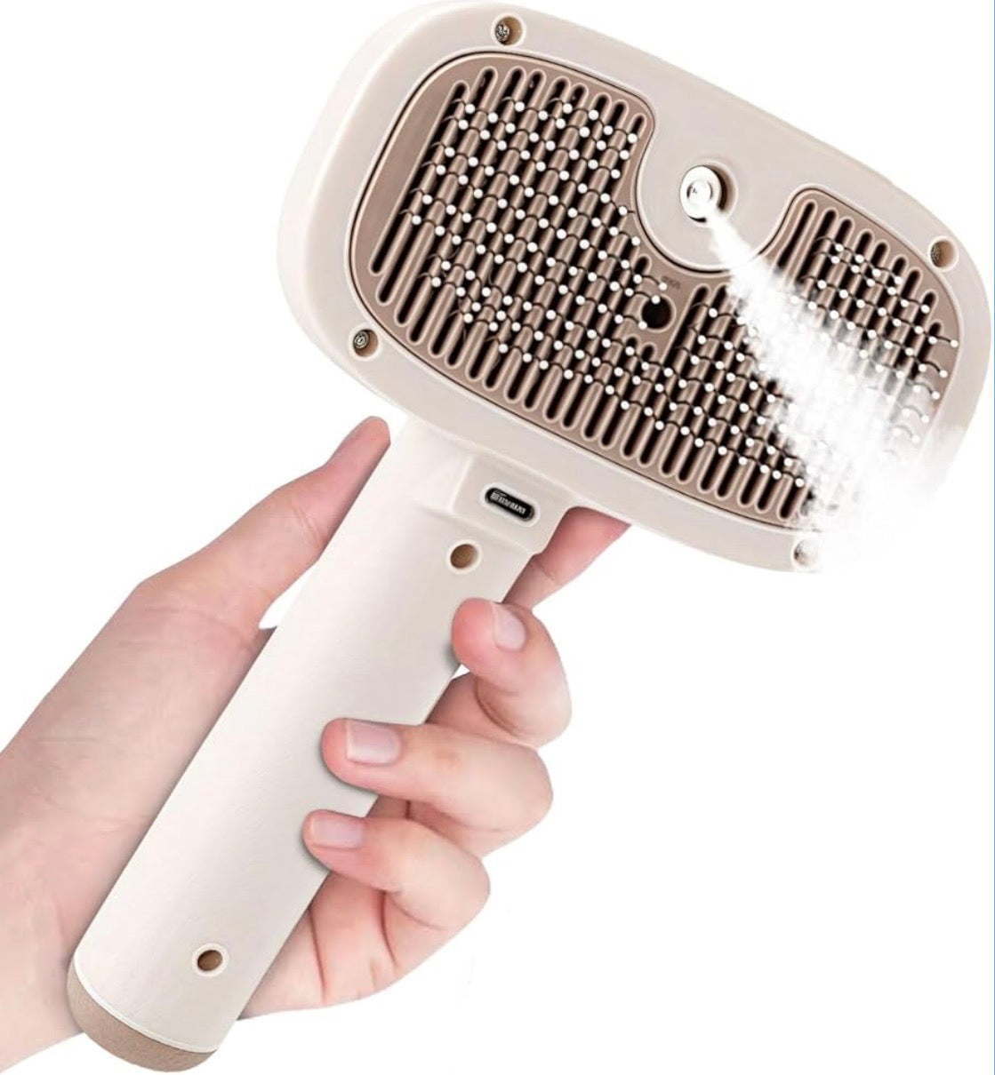 Brosse vapeur massage pour chien & chat