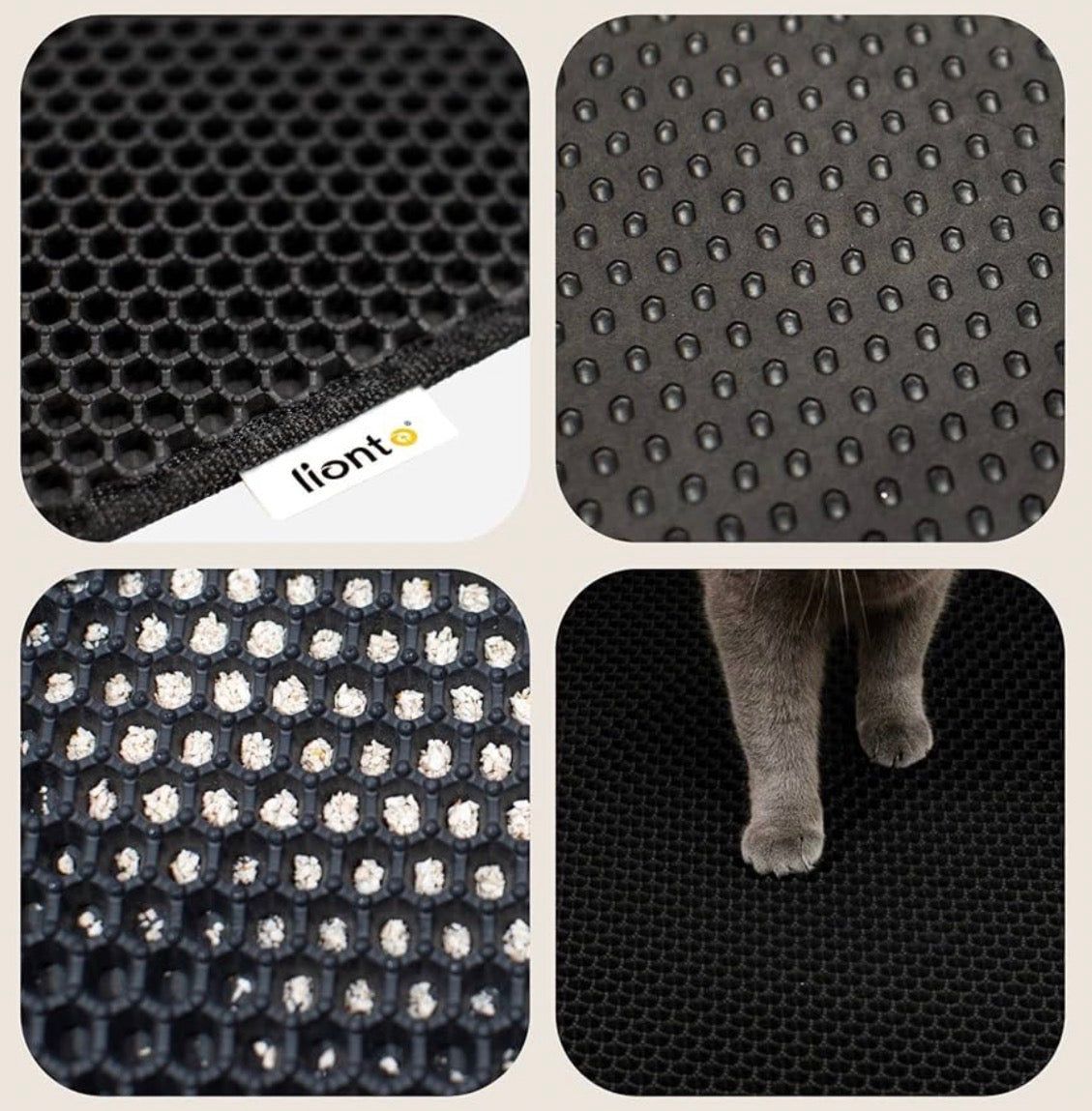 Tapis de litière récupérateur de sable